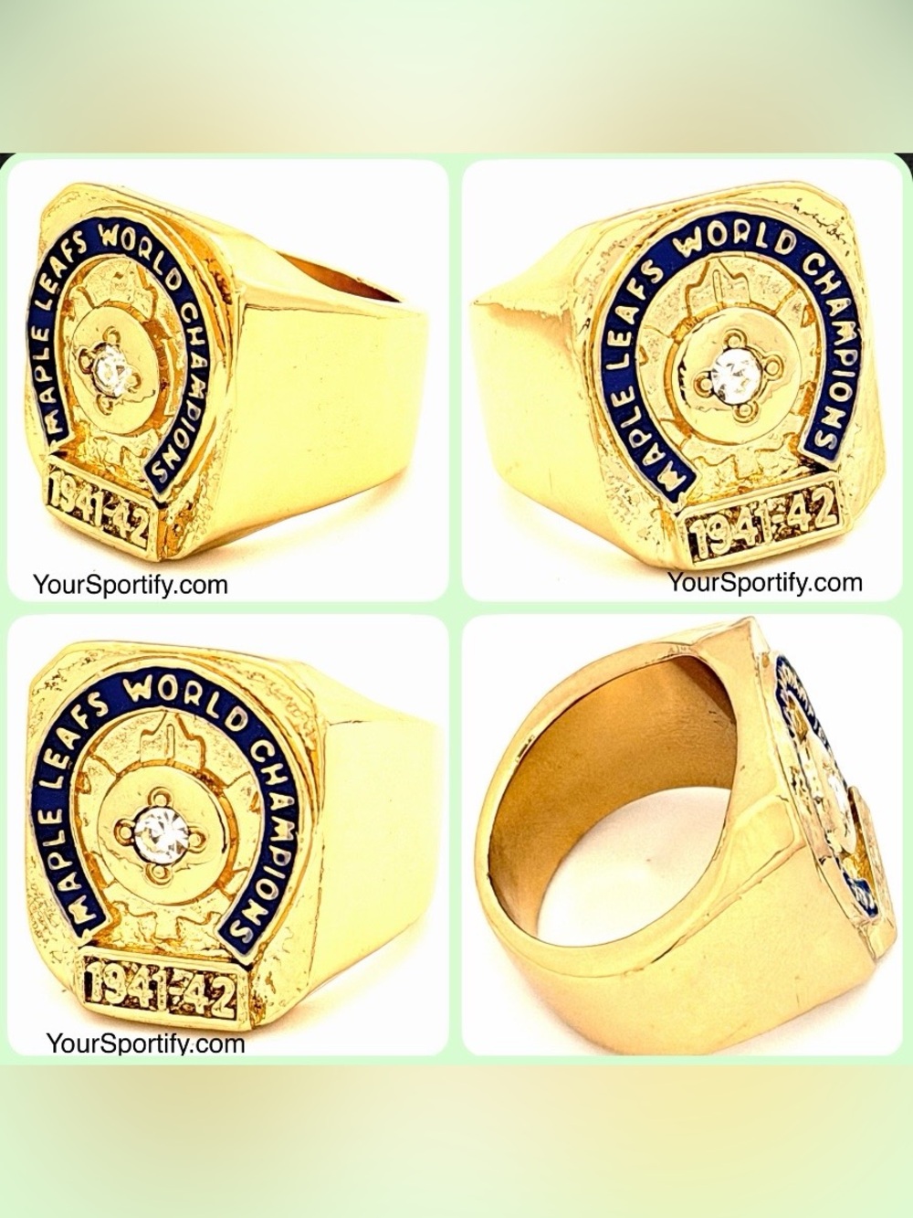 NHL / 1941-1942 Toronto Maple Leafs Stanley Cup Championship Ring